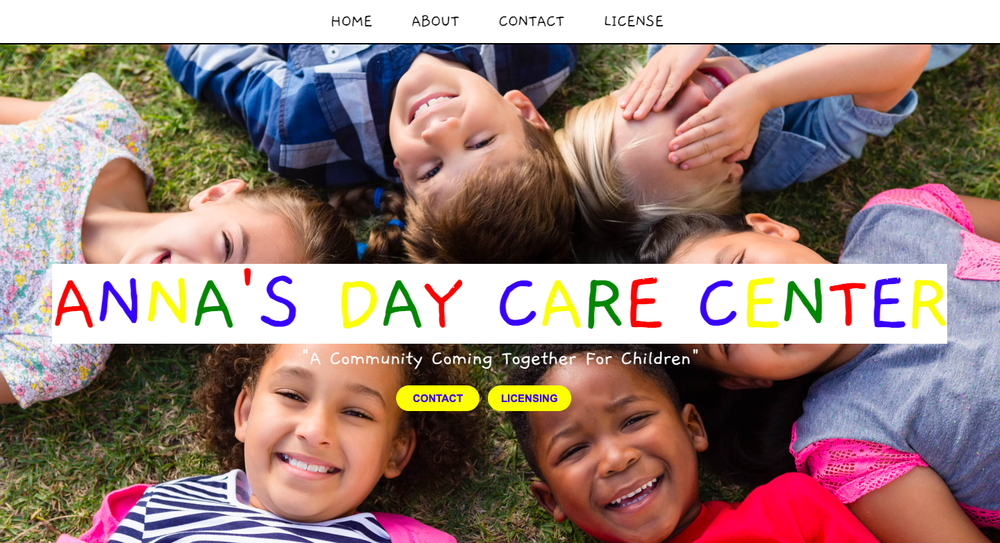 daycare website